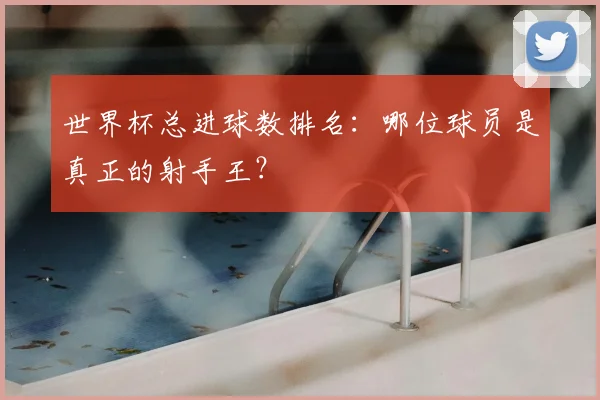 世界杯总进球数排名：哪位球员是真正的射手王？